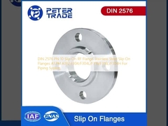 DIN 2576 PN 10 Slip On RF Flange Stainless Steel Slip On Flanges ASTM A182 F304/F304L/F316/F316L/F304H For Piping System